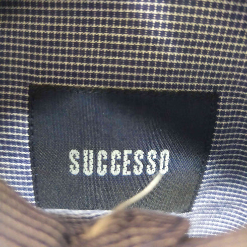 successo L/S ワンポケットチェックシャツ メンズ JPN:L