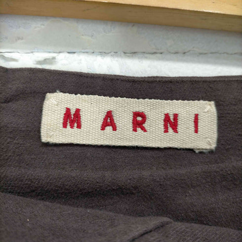 マルニ MARNI インサイドアウト デザイン フレアスカート レディース 38