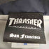 スラッシャー THRASHER ロゴプリントナイロンコーチジャケット 両面プリント メンズ JPN:M