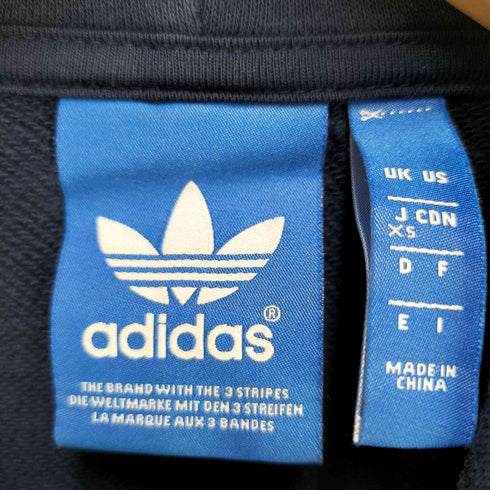 アディダスオリジナルス adidas Originals Navy Pullover Hoodie レディース JPN:XS