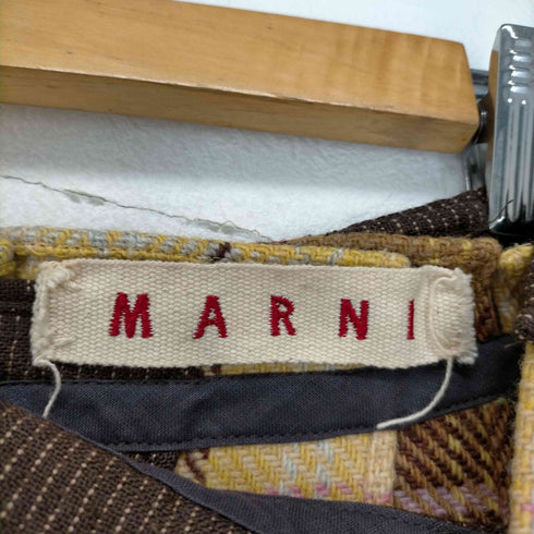 マルニ MARNI チェック柄 プリーツスカート レディース JPN:42