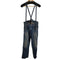 ジョンブル Johnbull インディゴ サスペンダーデニムパンツ レディース JPN:M