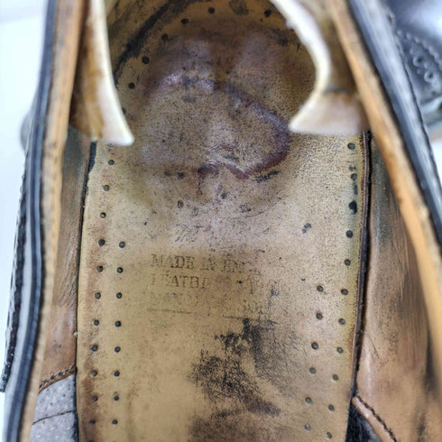 ドクターマーチン Dr.Martens 英国製 ウィングチップ 4ホールシューズ メンズ UK:10