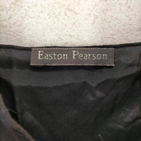 EASTON PEAR シルク ノースリーブワンピース レディース 8