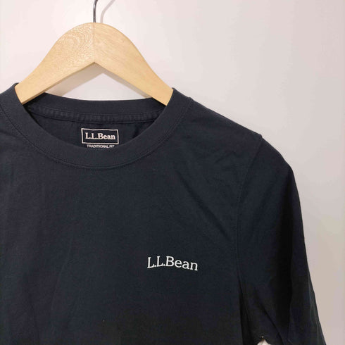 エルエルビーン L.L.Bean バックプリント コットン ショートスリーブ クルーネックTシャツ メンズ import:S
