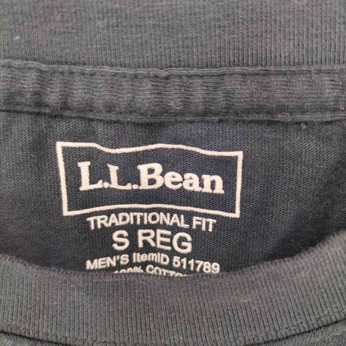 エルエルビーン L.L.Bean バックプリント コットン ショートスリーブ クルーネックTシャツ メンズ import:S
