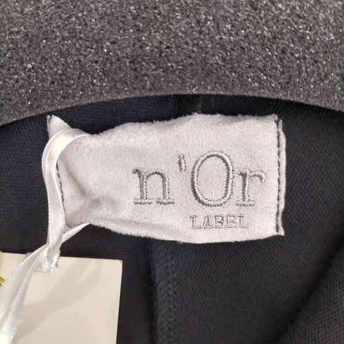 ノアール nOr ダンボールニットロングパーカー レディース FREE