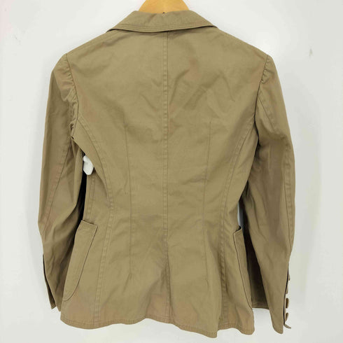 ジュンヤワタナベコムデギャルソン JUNYA WATANABE COMME des GARCONS 背抜き 本切羽 ツイル地 1Bテーラードジャケット レディース