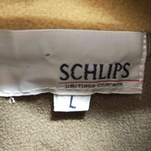 SCHLIPS フリースベスト メンズ JPN:L