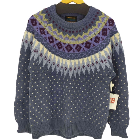 オニール ONEILL 80-90S ノルディックセーター ニット メンズ JPN:M