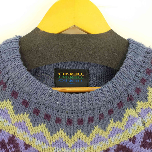 オニール ONEILL 80-90S ノルディックセーター ニット メンズ JPN:M