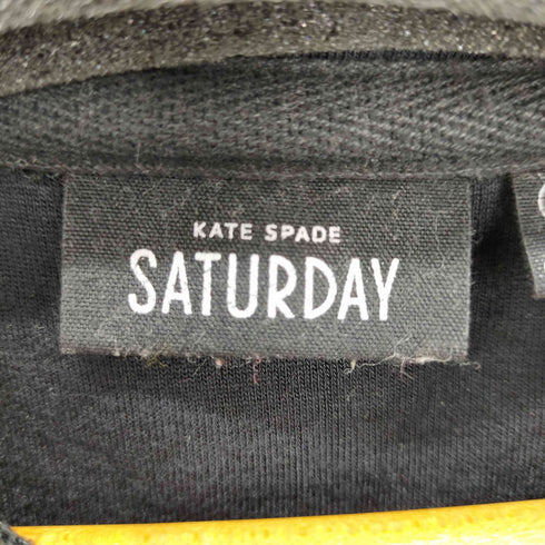 ケイトスペードサタデー KATE SPADE SATURDAY フロントダブルジップスウェット ダンボール地 レディース JPN:XS
