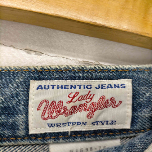 ラングラー Wrangler JUNKIE フロントデザインデニムタイトスカート レディース