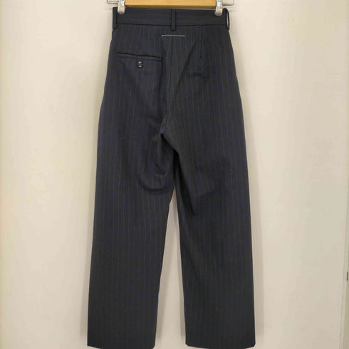 エムエムシックスメゾンマルジェラ MM6 Maison Margiela 21SS Pinstripe Trousers レディース 40