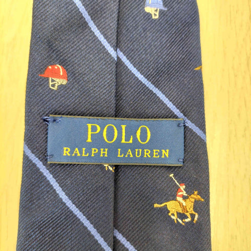 ポロラルフローレン POLO RALPH LAUREN 総柄刺繍ネクタイ メンズ
