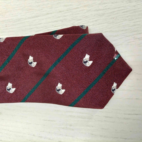 ポロバイラルフローレン Polo by RALPH LAUREN 総柄刺繍ネクタイ メンズ