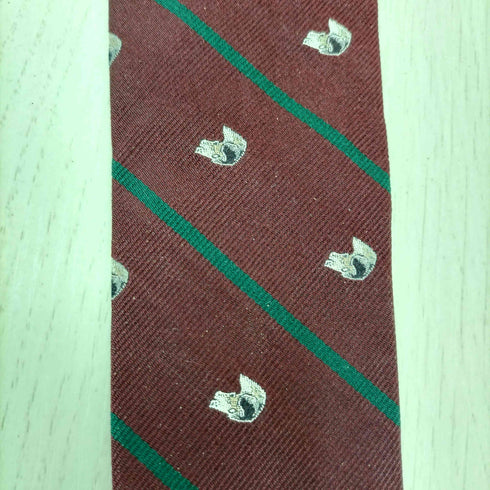 ポロバイラルフローレン Polo by RALPH LAUREN 総柄刺繍ネクタイ メンズ