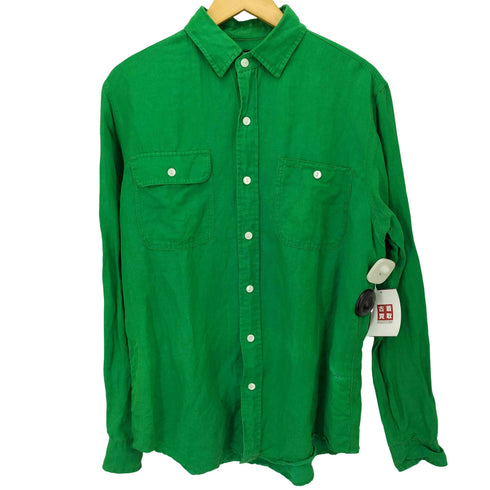 ポロバイラルフローレン Polo by RALPH LAUREN CLASSIC FIT シルクリネンシャツ メンズ JPN:M