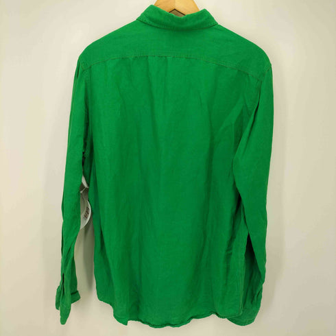 ポロバイラルフローレン Polo by RALPH LAUREN CLASSIC FIT シルクリネンシャツ メンズ JPN:M