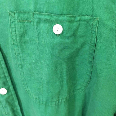 ポロバイラルフローレン Polo by RALPH LAUREN CLASSIC FIT シルクリネンシャツ メンズ JPN:M