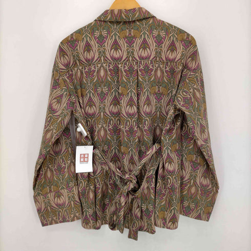 リリーブラウン Lily Brown 18AW オリエンタルモンキー柄ラメシャツ レディース FREE