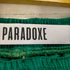 PARADOXE PARIS ベロア サイドライン トラックパンツ センターシーム メンズ import:S
