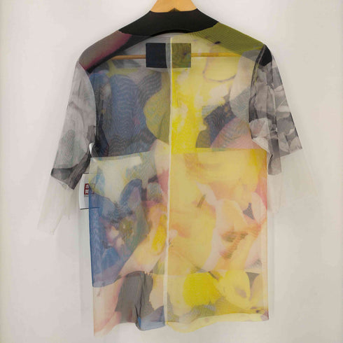 vladimir karaleev マーブル柄 S/S シアーカットソー レディース