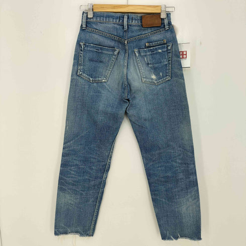 ヤヌーク YANUK デニムストレートパンツ レディース 22