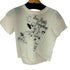 1WOL7ILO エンジェルプリント 切替 S/S Tシャツ レディース