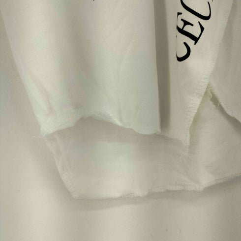 1WOL7ILO エンジェルプリント 切替 S/S Tシャツ レディース
