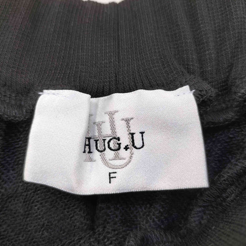 HUG.U デザインジップ スウェットスカート レディース FREE