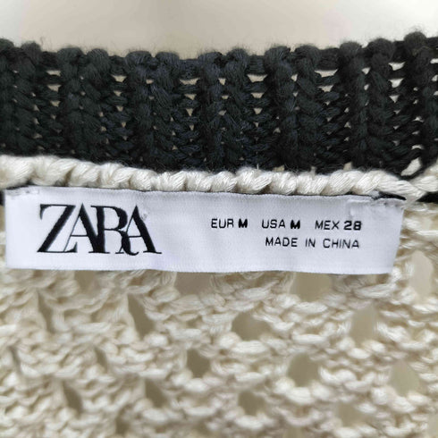 ザラ ZARA ニットベスト レディース M