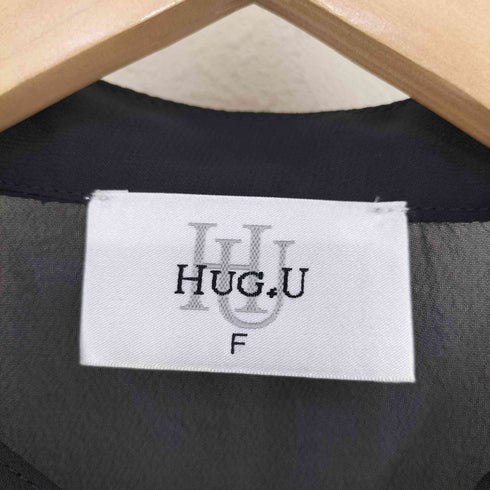 HUG.U シアーシャツワンピース レディース FREE