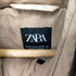 ザラ ZARA バイカラ― ショート 中綿ジャケット レディース import:M