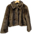 TREEAN berry fur jacket レディース