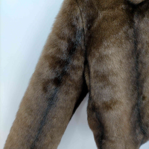 TREEAN berry fur jacket レディース