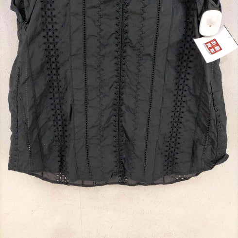 スローブイエナ SLOBE IENA 刺繍フラワーフリルブラウス レディース