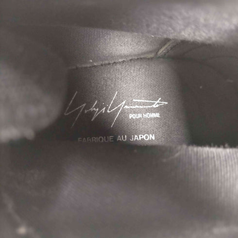 ヨウジヤマモトプールオム Yohji Yamamoto POUR HOMME ハイカット キャンバススニーカー メンズ