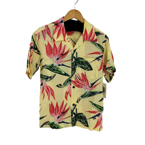 サンサーフ SUN SURF BIRD OF PARADISE レーヨンアロハシャツ メンズ S