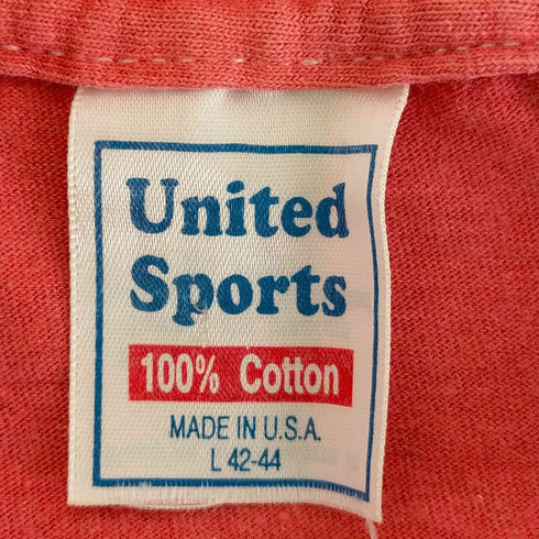 ユナイテッドスポーツ UNITED SPORTS 90s USA製 シングルステッチ キャラクタープリントTシャツ 1994コピーライト メンズ 42-44