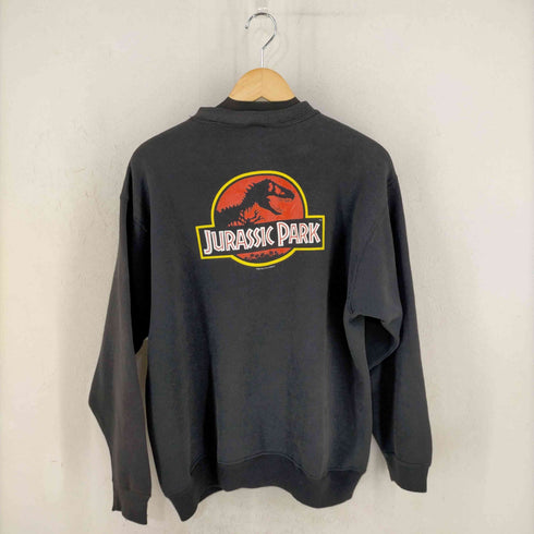 タルテックス TULTEX USA製 1992コピーライト ムービー ダイナソー クルーネックスウェット メンズ import:L