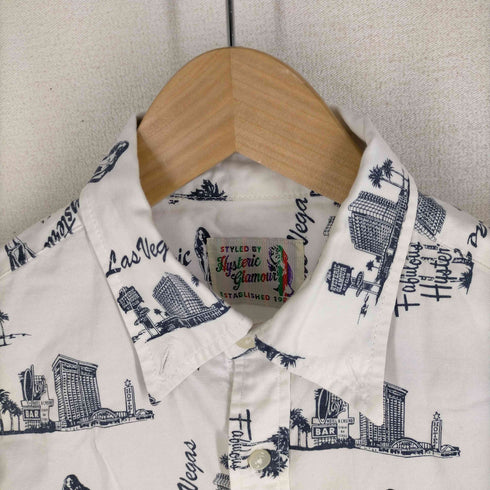 ヒステリックグラマー HYSTERIC GLAMOUR ヒスガール Las VEGAS 半袖シャツ メンズ import:S