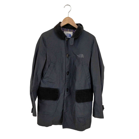 アイジュンヤワタナベコムデギャルソンマン eYe JUNYA WATANABE COMME des GARCONS MAN 12SS WINDSTOPPER コーデュロイ切替 ステンカラーコート メンズ JPN:S