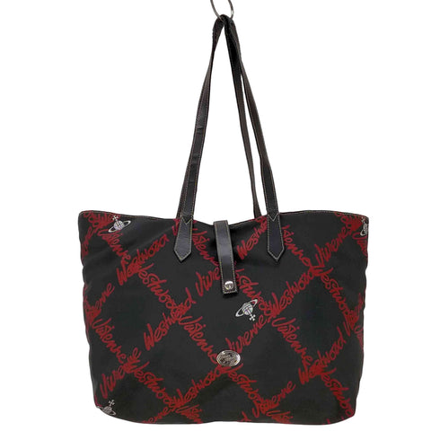 ヴィヴィアンウエストウッド Vivienne Westwood イタリア製 総柄トートバッグ レディース