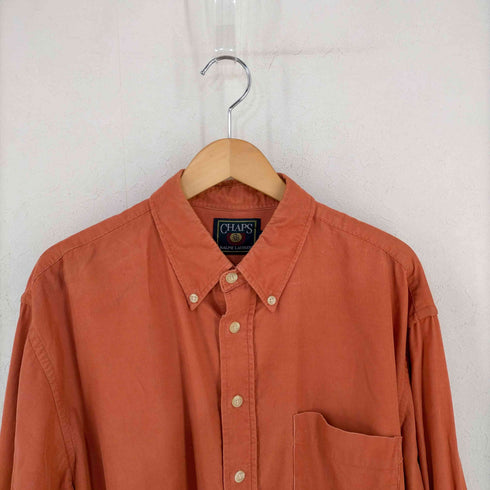 チャップスラルフローレン CHAPS RALPH LAUREN 細畝 コーデュロイBDシャツ メンズ 3L