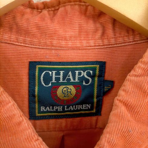 チャップスラルフローレン CHAPS RALPH LAUREN 細畝 コーデュロイBDシャツ メンズ 3L
