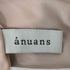 アニュアンス anuans プリーツドッキングニットワンピース レディース JPN:S