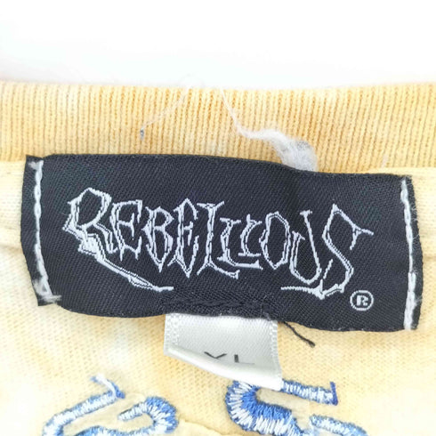 REBELLIOUS SPREAD AND CORE タイダイ Tシャツ メンズ import:XL
