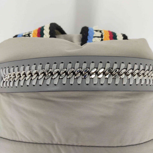 ステラマッカートニー STELLA McCARTNEY ステラ ロゴ バックパック レインボーストラップ フロントファスナーポーチ レディース ONE SIZE