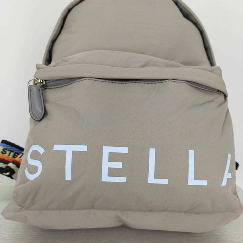 ステラマッカートニー STELLA McCARTNEY ステラ ロゴ バックパック レインボーストラップ フロントファスナーポーチ レディース ONE SIZE
